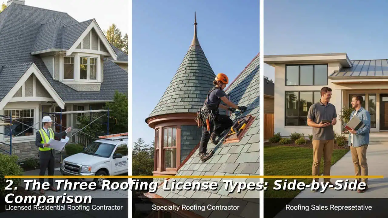 The Three License Types: Side-by-Side Comparison
