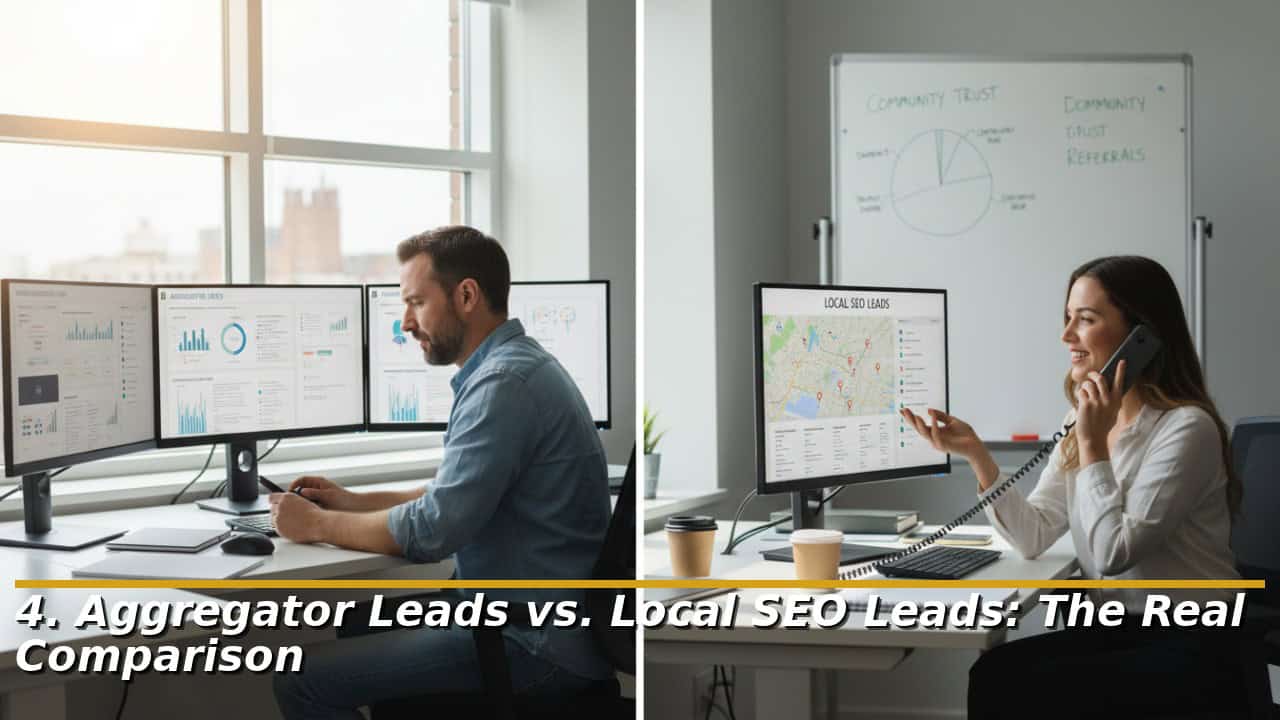 Aggregator Leads vs. Local SEO Leads: The Real Comparison
