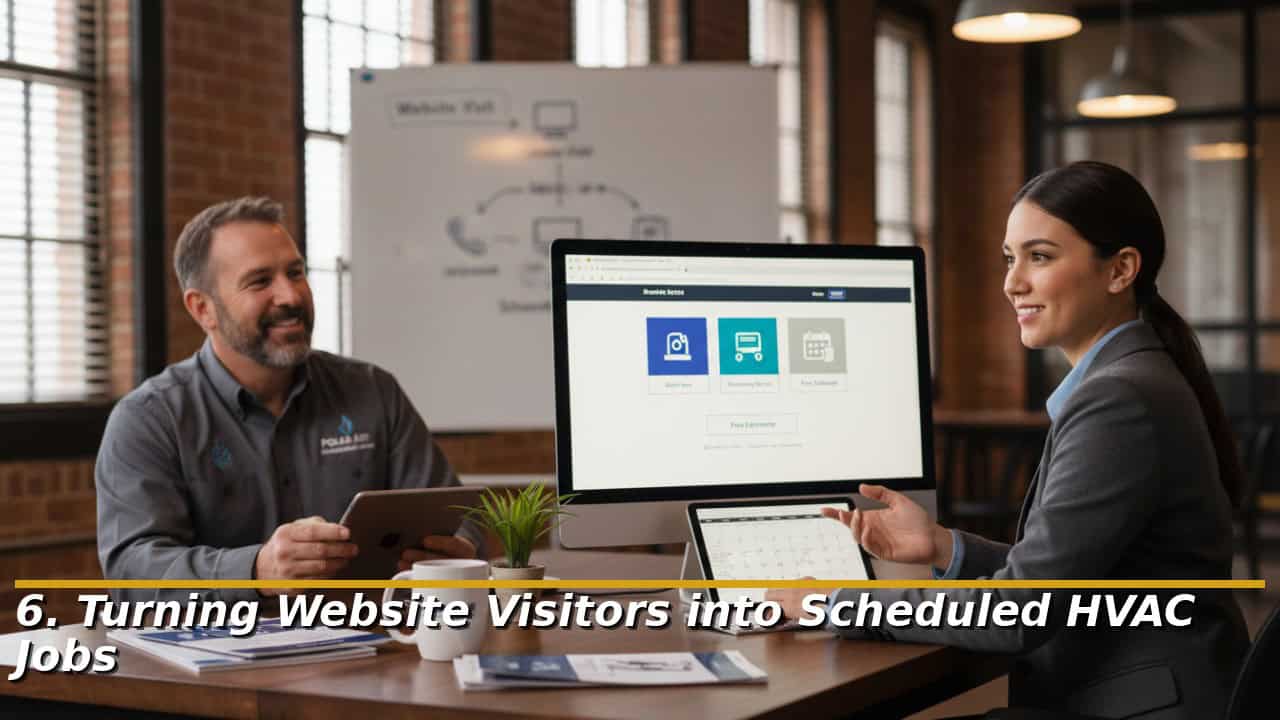 Turning Website Visitors into Scheduled HVAC Jobs