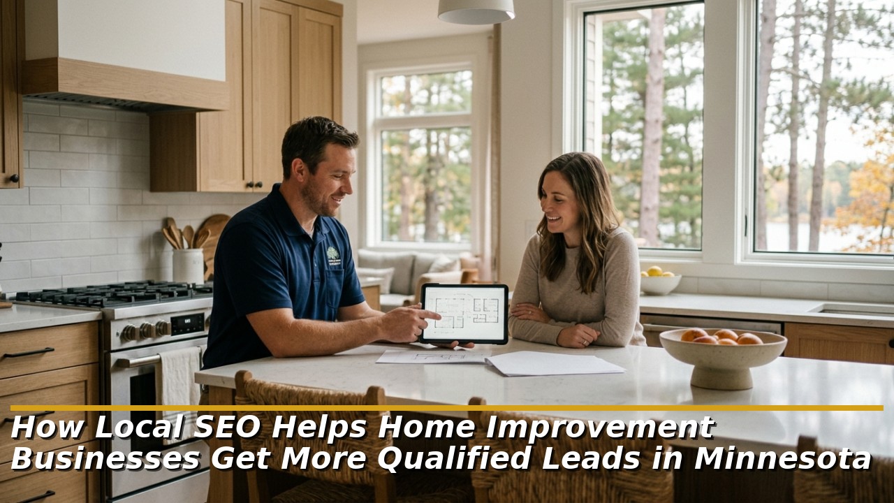 How Local SEO Helps Home Improvement Businesses Get More Qualified Leads in Minnesota