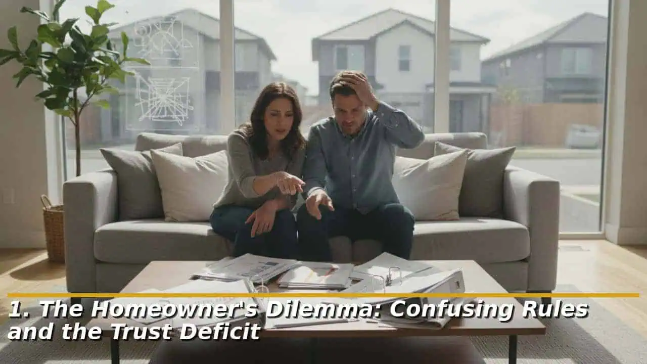The Homeowner's Dilemma: Confusing Rules and the Trust Deficit