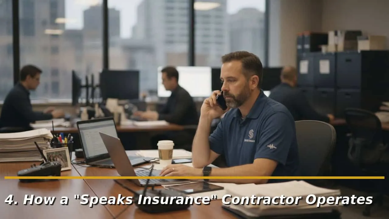 How a "Speaks Insurance" Contractor Operates