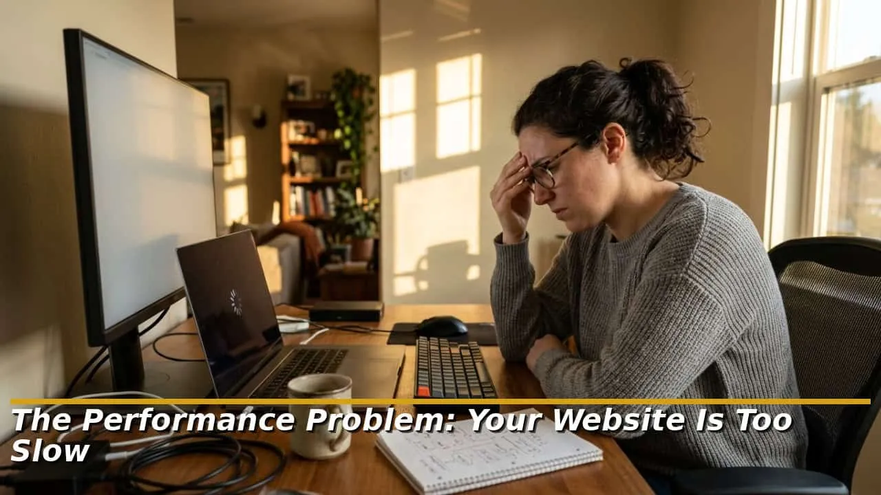 The Performance Problem: Your Site Is Too Slow